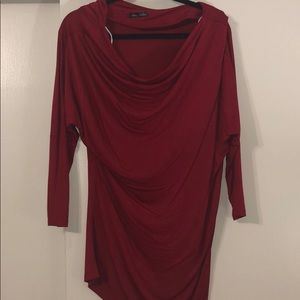Scoop neck 3/4 sleeve dress or shirt. Size Large.
